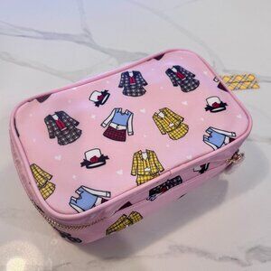 Stoney Clover Lane x Clueless Double Zip Pouch, NWT